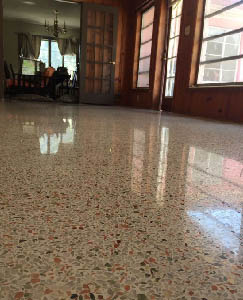 Monolithic Terrazzo Floor