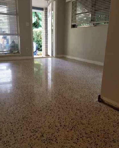 Terrazzo Floor Restoration Miami