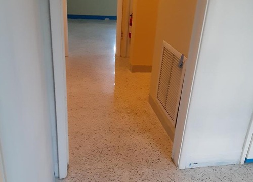 Terrazzo Repair and Clean