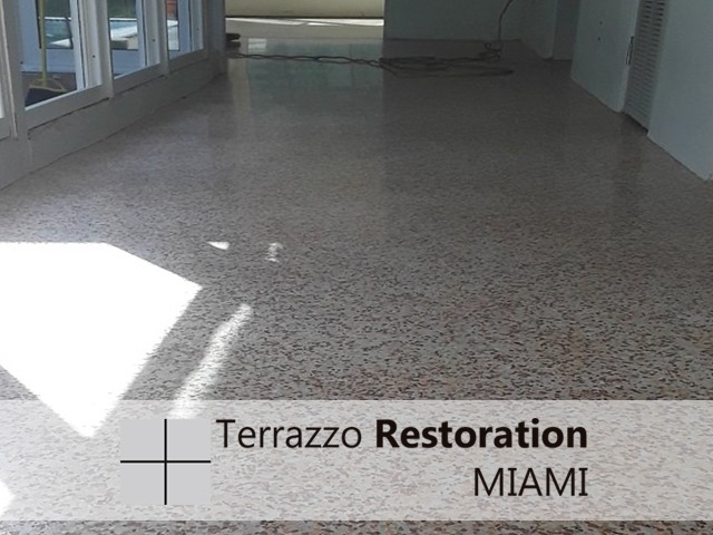 Terrazzo Clean Process Miami