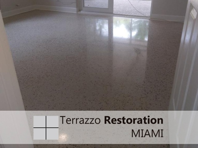 Terrazzo Polish Restoring Miami