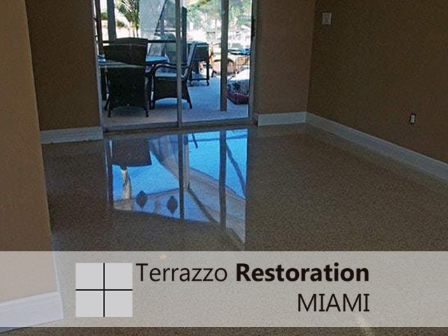 Terrazzo Floor Restoration Miami