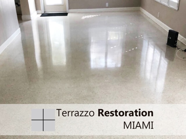 Terrazzo Refinishing Process Miami
