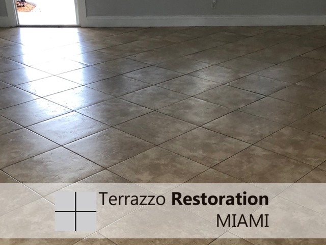 Terrazzo Tile Clean Miami