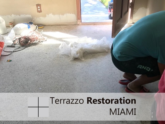 Terrazzo Repair Process Miami