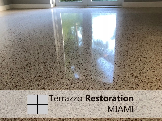 Clean Polishing Terrazzo Floors Miami