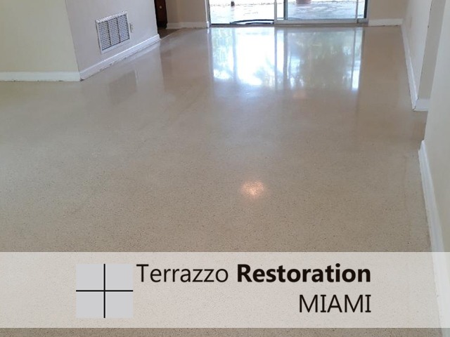 Maintaining Terrazzo Floors Service Miami