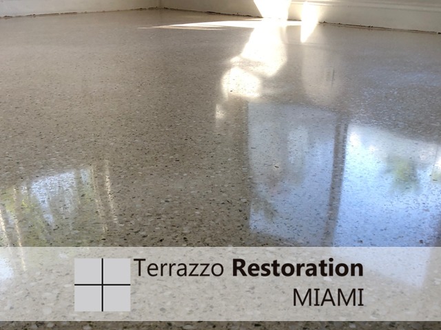 Terrazzo Floor Cleaning Service Company Miami