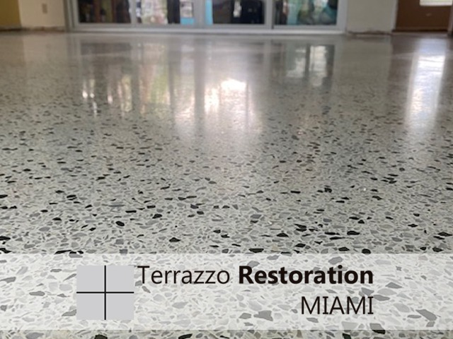 New Terrazzo Flooring Installation